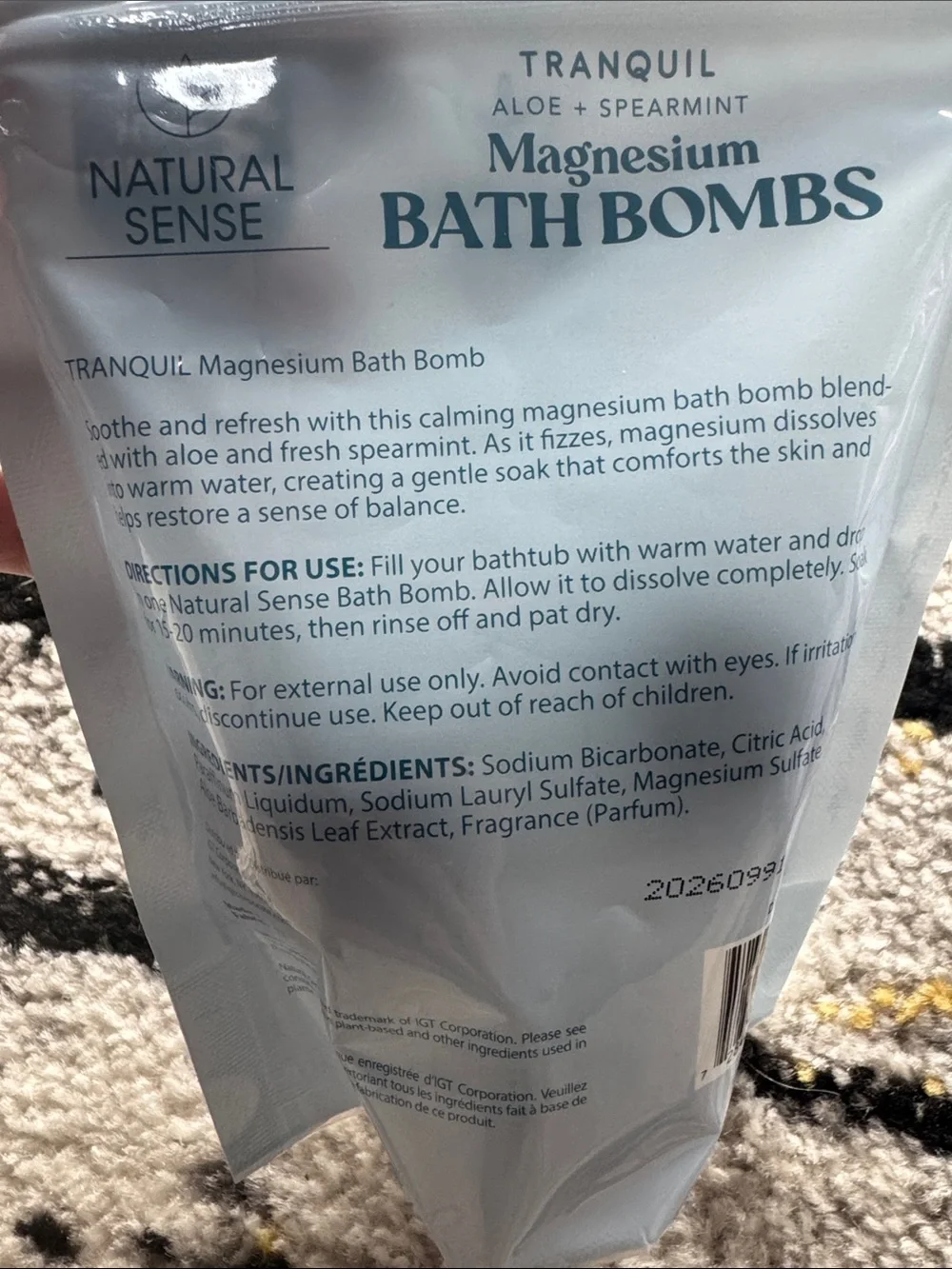 Magnesium Bath Bomb Set NEW 🏷️